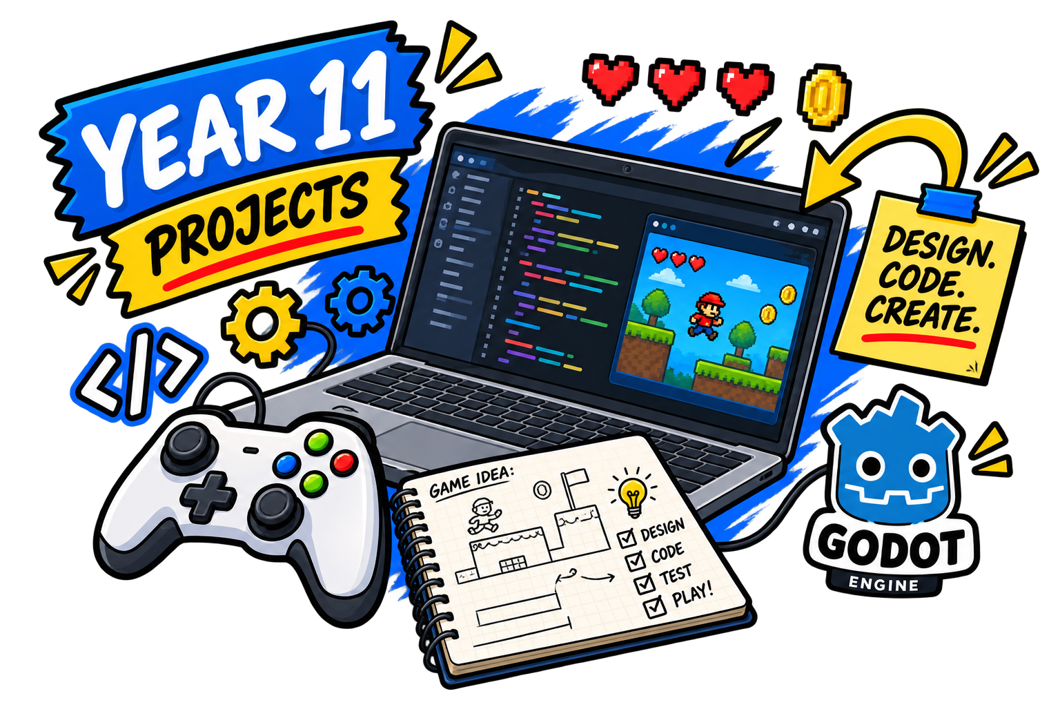 Year 11 game development projects