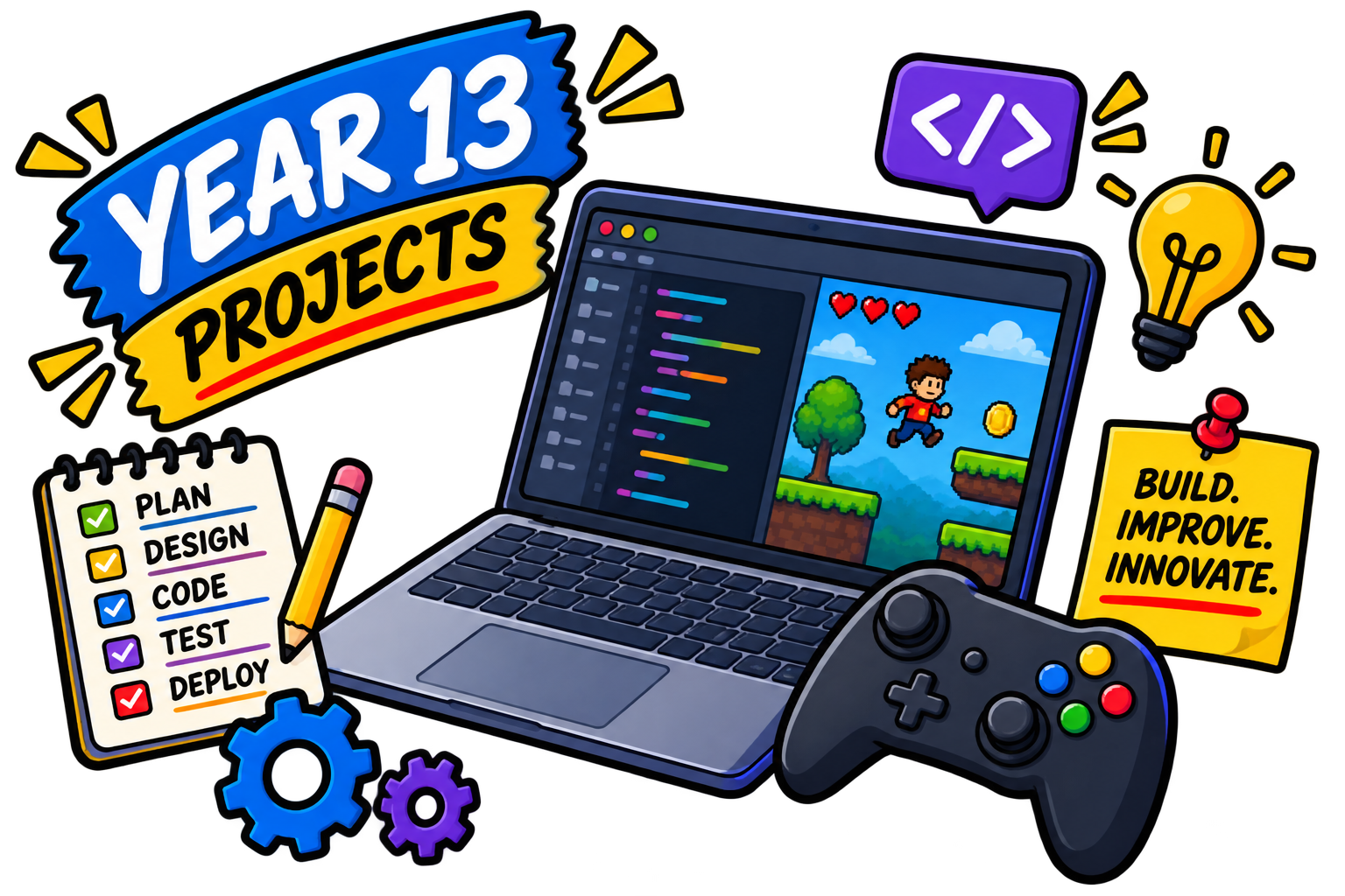 Year 13 advanced digital technology projects
